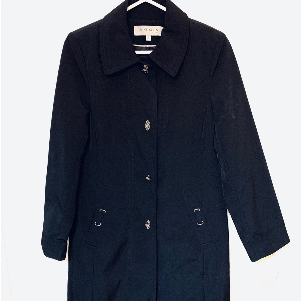 SALE‼️ Ann Klein Black Rain Coat